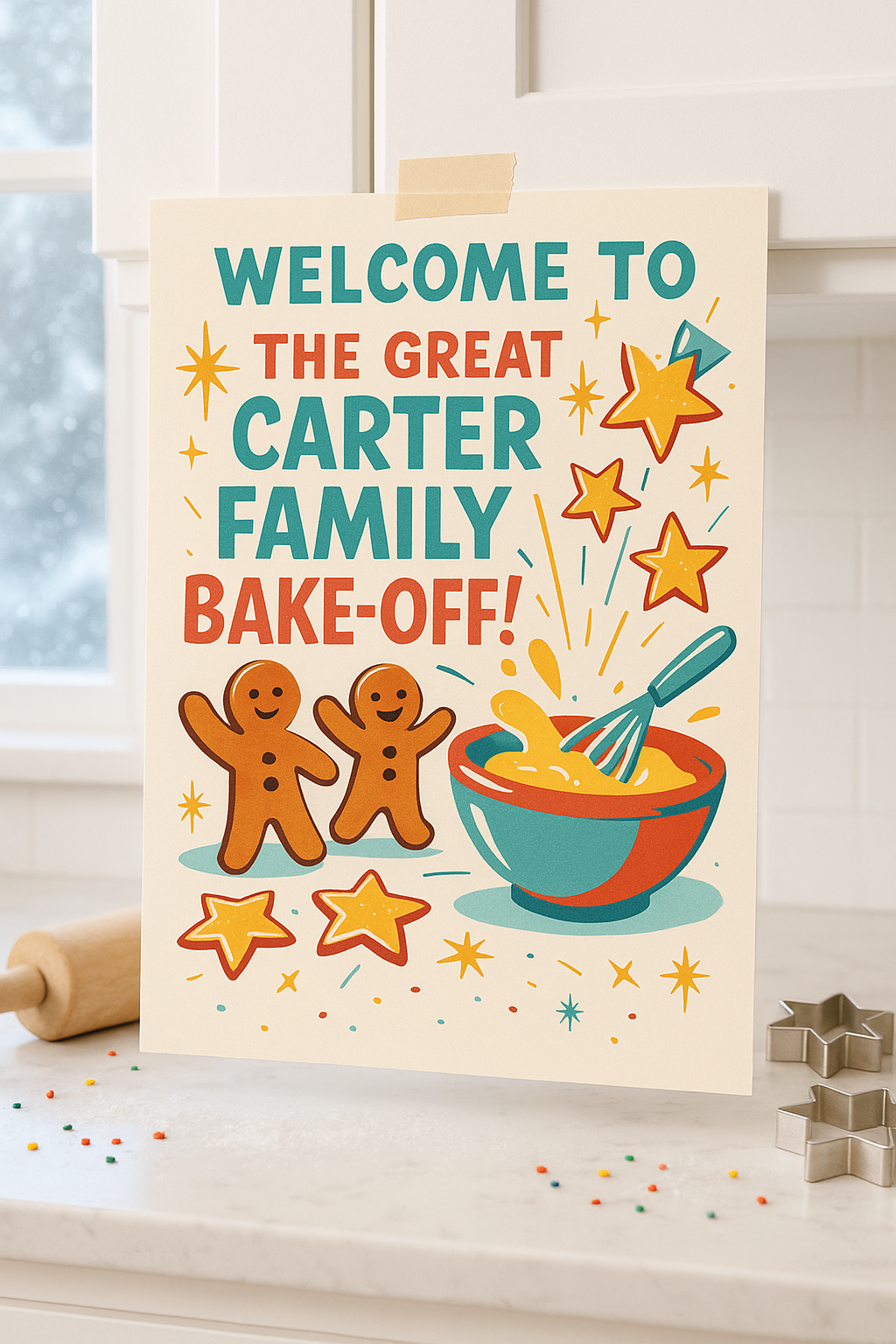 Sweet Bake-Off printable 1