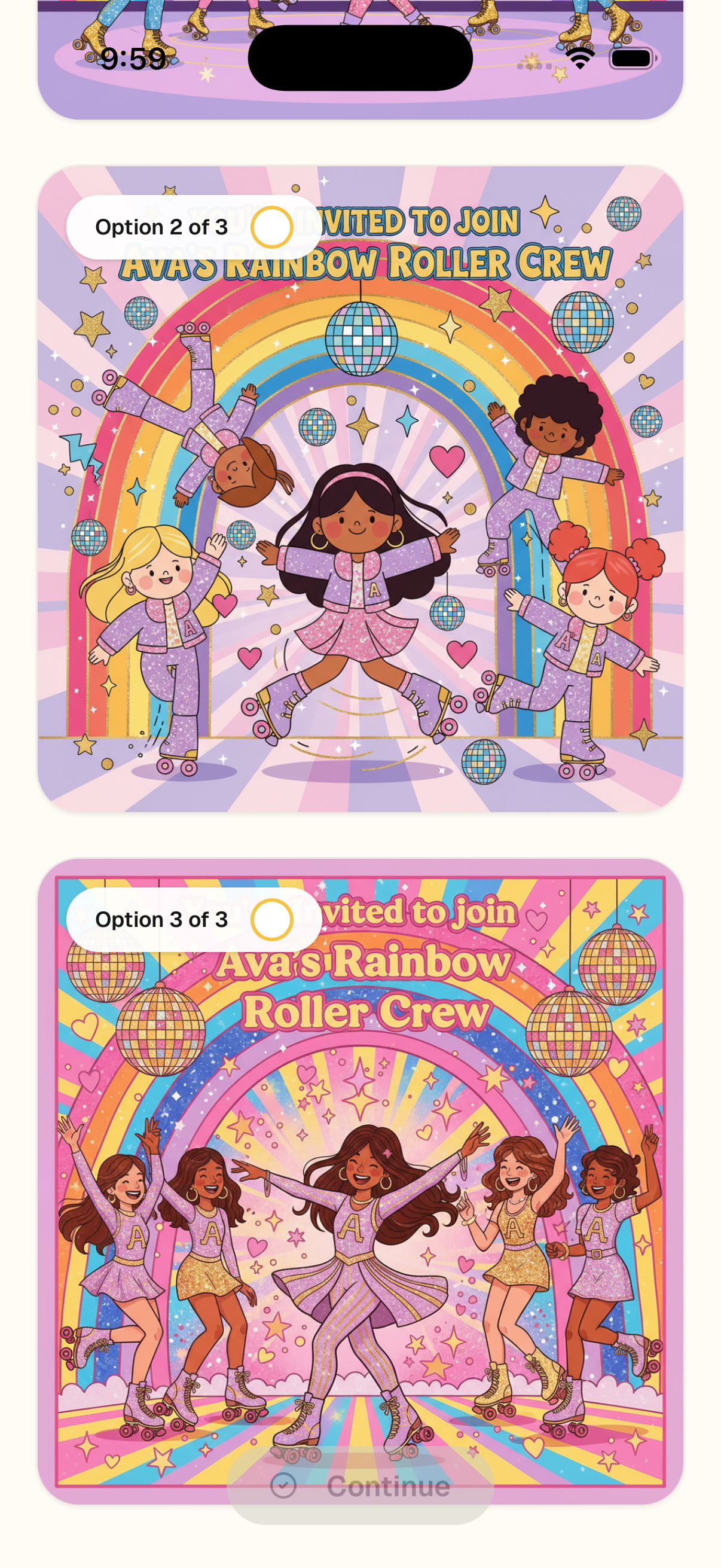 Pick the vibe you like.